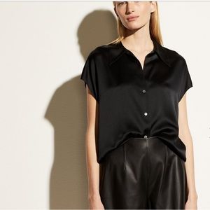 VINCE SILK TOP